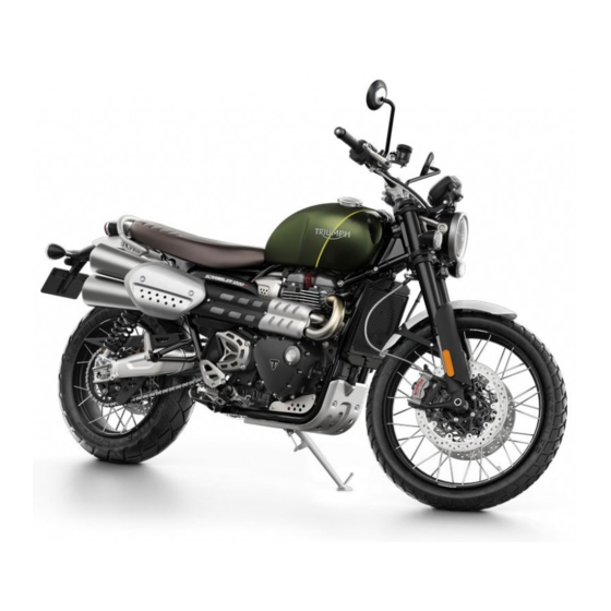 Triumph Scrambler 1200 XC Handbücher