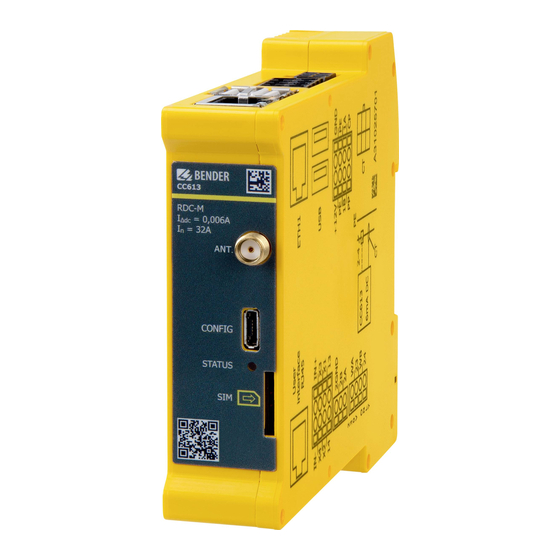 Bender CC613 Handbuch