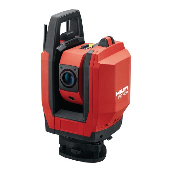 Hilti PLT 400 Original Bedienungsanleitung