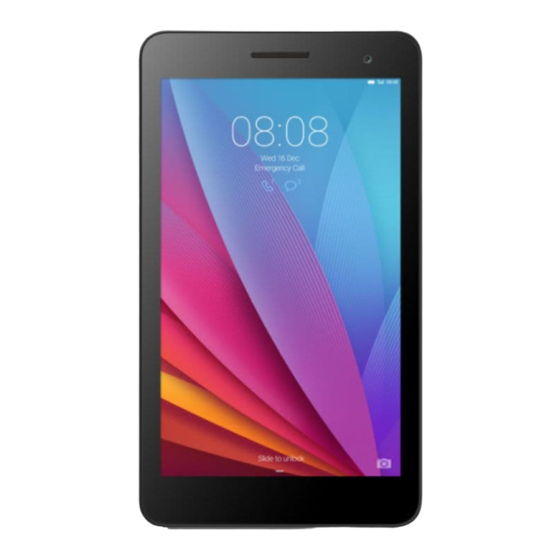 Huawei Mediapad T1 7.0 Bedienungsanleitung