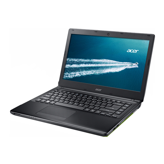 Acer TravelMate P245-MPG Benutzerhandbuch