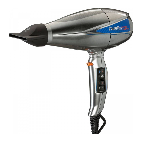 BaByliss PRO DIGITAL Handbücher