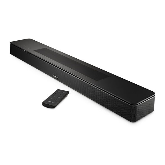 Bose SMART SOUNDBAR 600 Bedienungsanleitung