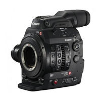 Canon EOS C300 Mark II Handbuch