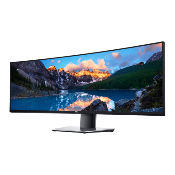 Dell UltraSharp U4919DW Benutzerhandbuch