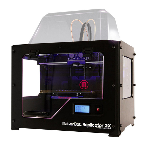 MakerBot Replicator Fehlersuche Und Wartung