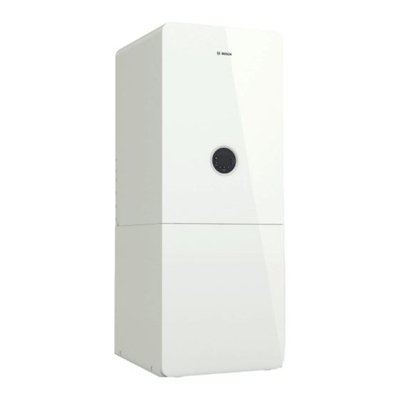 Bosch Condens 5000i WM Serie Installations- Und Wartungsanleitung Für Die Fachkraft