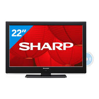 Sharp LC-22DV240E Bedienungsanleitung