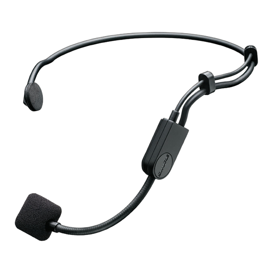 Shure PGA31 Bedienungsanleitung
