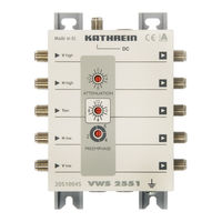 Kathrein VWS 2551 Handbuch