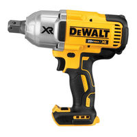 DeWalt XR DCF898 Bersetzt Von Den Originalanweisungen
