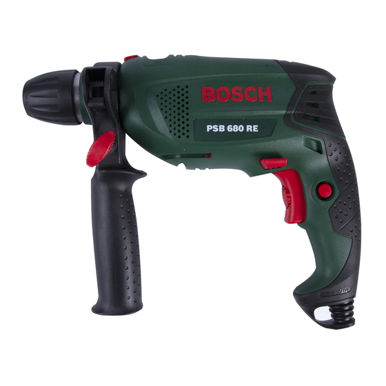 Bosch PSB 680 RE Originalbetriebsanleitung