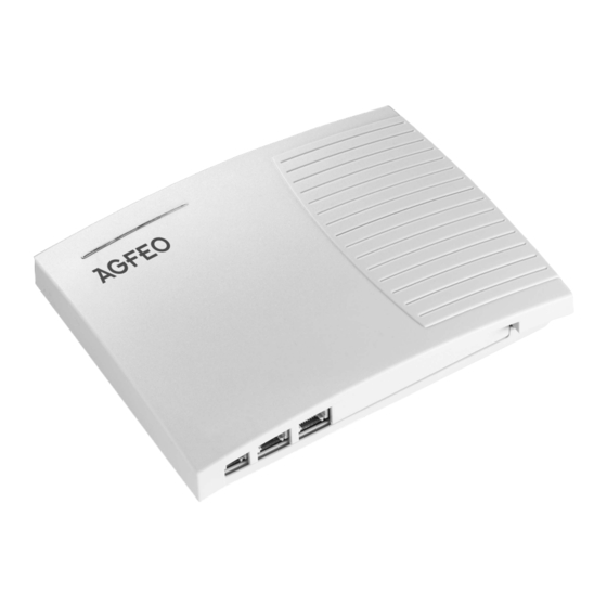 AGFEO DECT-S0-Basis Installationsanleitung