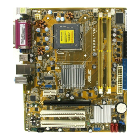 Asus P5KPL-VM Handbuch