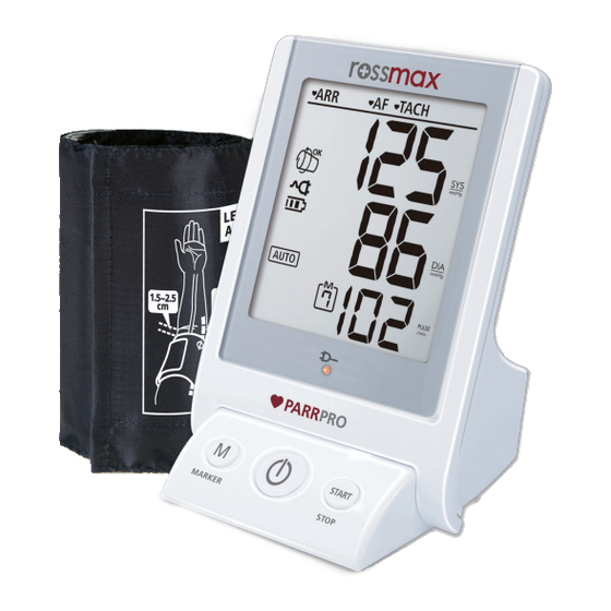Rossmax AC1000f Handbuch