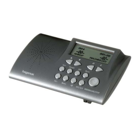 HAGENUK AB 401 CLIP Bedienungsanleitung
