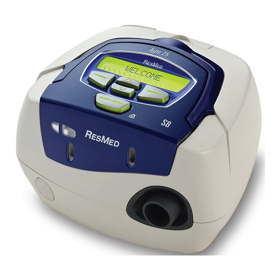 ResMed S8 Auto 25 Handbuch