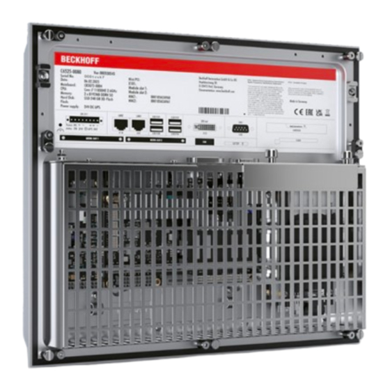 Beckhoff C6525 Originalhandbuch