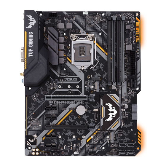 Asus TUF B360-PRO GAMING Handbuch