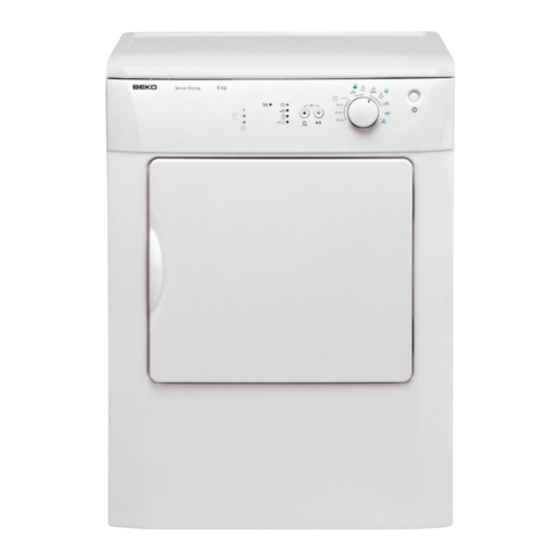 Beko DV 2570 X Bedienungsanleitung