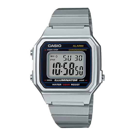 Casio 3454 Bedienungsanleitung