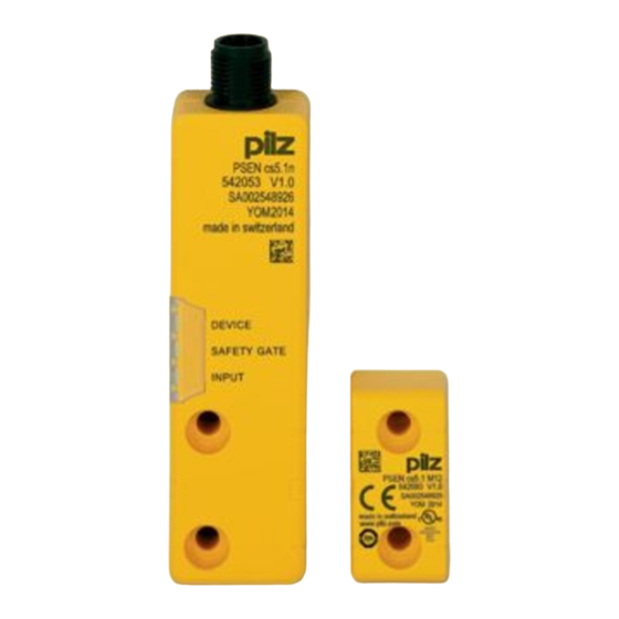 Pilz PSEN cs5.1 M12/8 Bedienungsanleitung