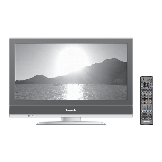 Panasonic TX-D32LF72F Bedienungsanleitung