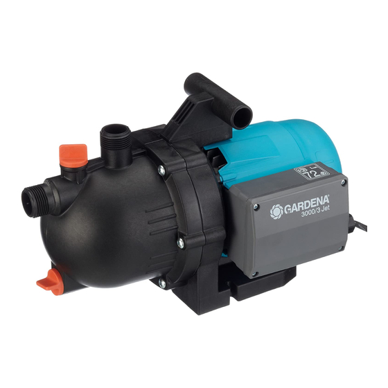 Gardena 3000/3 Jet Gebrauchsanweisung