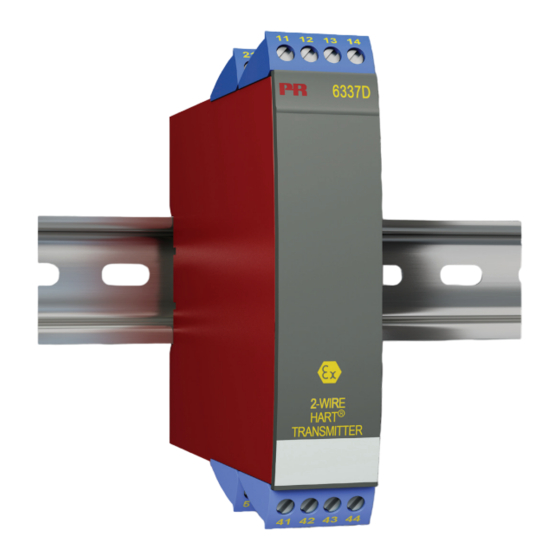 PR electronics 6337A Produkthandbuch