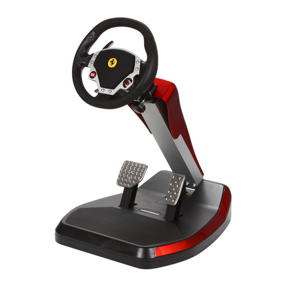 Thrustmaster Ferrari Wireless GT Cockpit 430 scuderia Edition Benutzerhandbuch