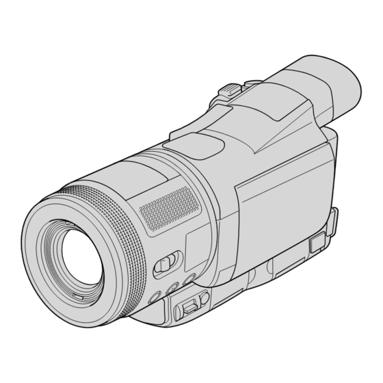 Sony Handycam HDR-HC1E Bedienungsanleitung