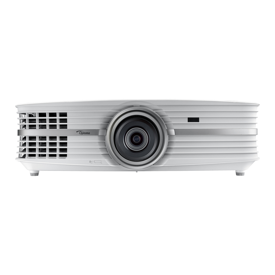 Optoma UHD60 Bedienungsanleitung
