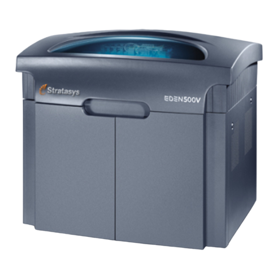 Stratasys Eden350V Benutzerhandbuch