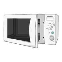 Sharp R-222 Bedienungsanleitung Mit Kochbuch