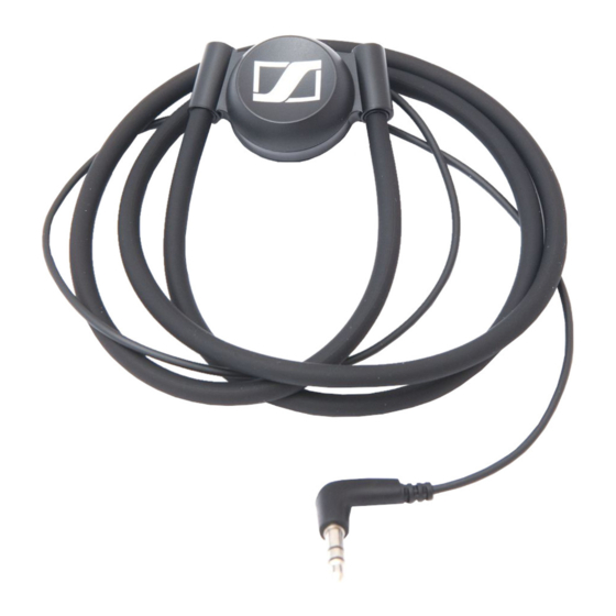 Sennheiser EZT 3012 Bedienungsanleitung