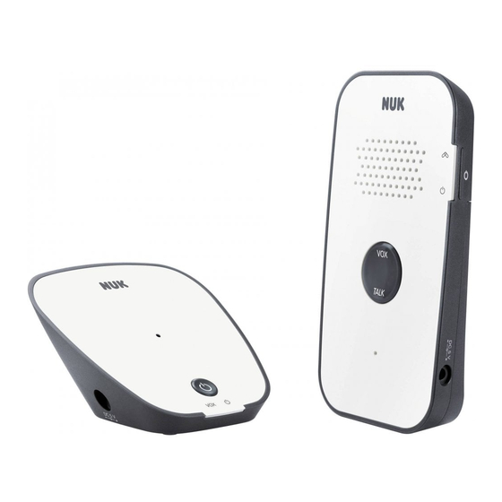 NUK Eco Control Audio 500 Bedienungsanleitung