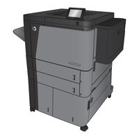 HP LASERJET ENTERPRISE M806dn Handbuch