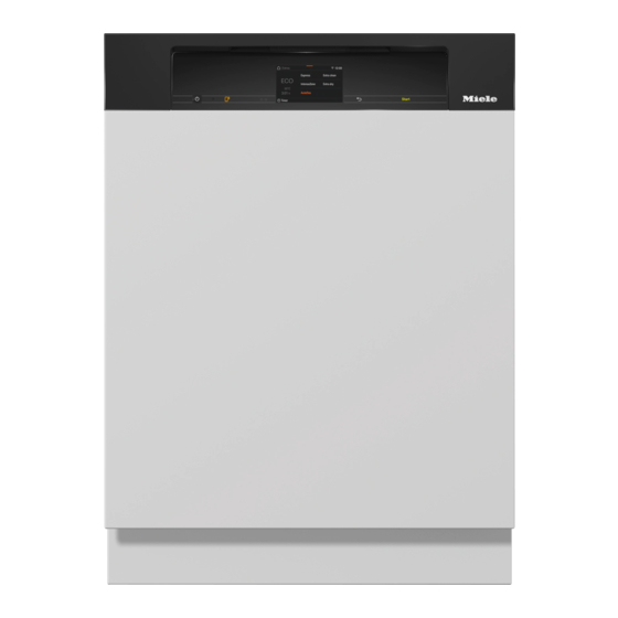 Miele G 7910 Gebrauchsanweisung