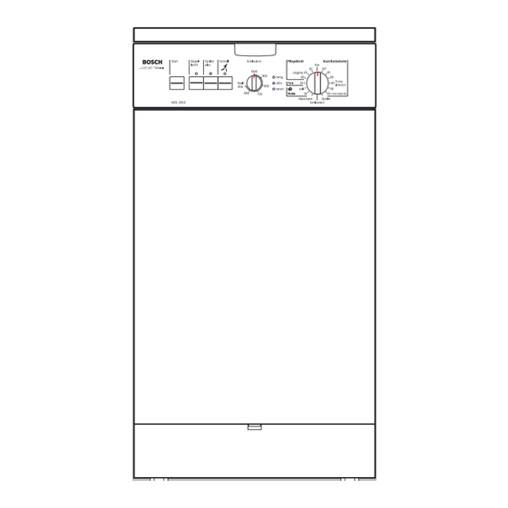 Bosch WOL 205S sportline Gebrauchsanleitung