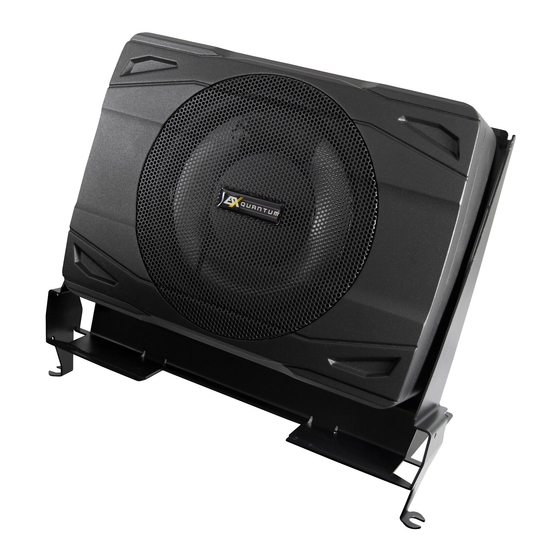 ESX QUANTUM QXF201P Bedienungsanleitung