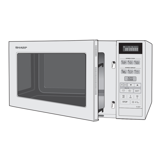Sharp R-35STD Bedienungsanleitung