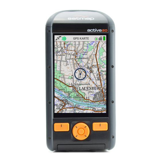 satmap Active 20 Bedienungsanleitung