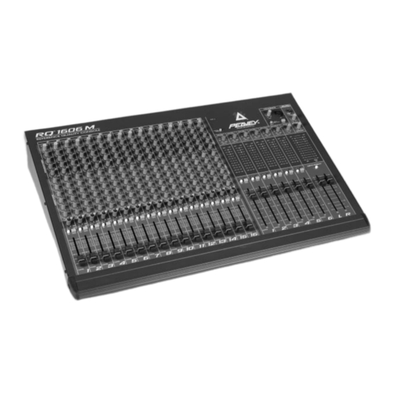 Peavey RQ 1606M Handbuch