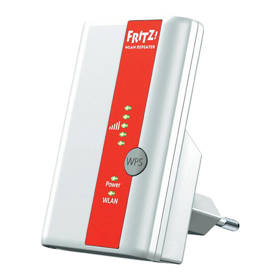 AVM FRITZ!WLAN 310 Einrichten Und Bedienen