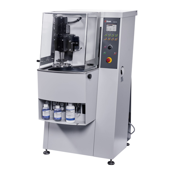 struers AbraPol-30 Handbücher
