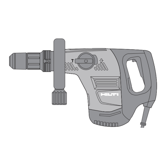 Hilti TE 500-X Bedienungsanleitung