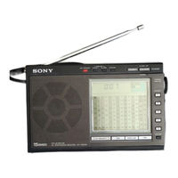 Sony ICF-7600DA Bedienungsanleitung