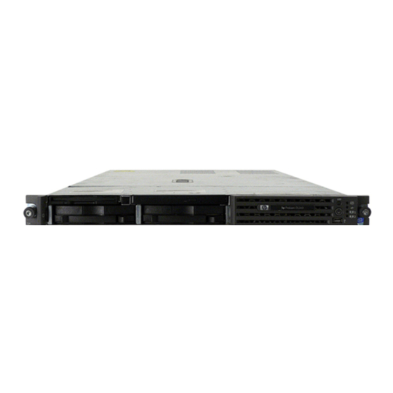 HP ProLiant DL360 Generation 4p Benutzerhandbuch