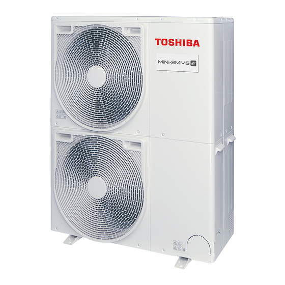 Toshiba MCY-MHP0806HS8-E Installationsanleitung