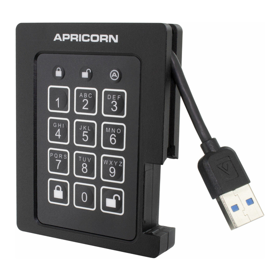 Apricorn Aegis Padlock SSD Kurzanleitung